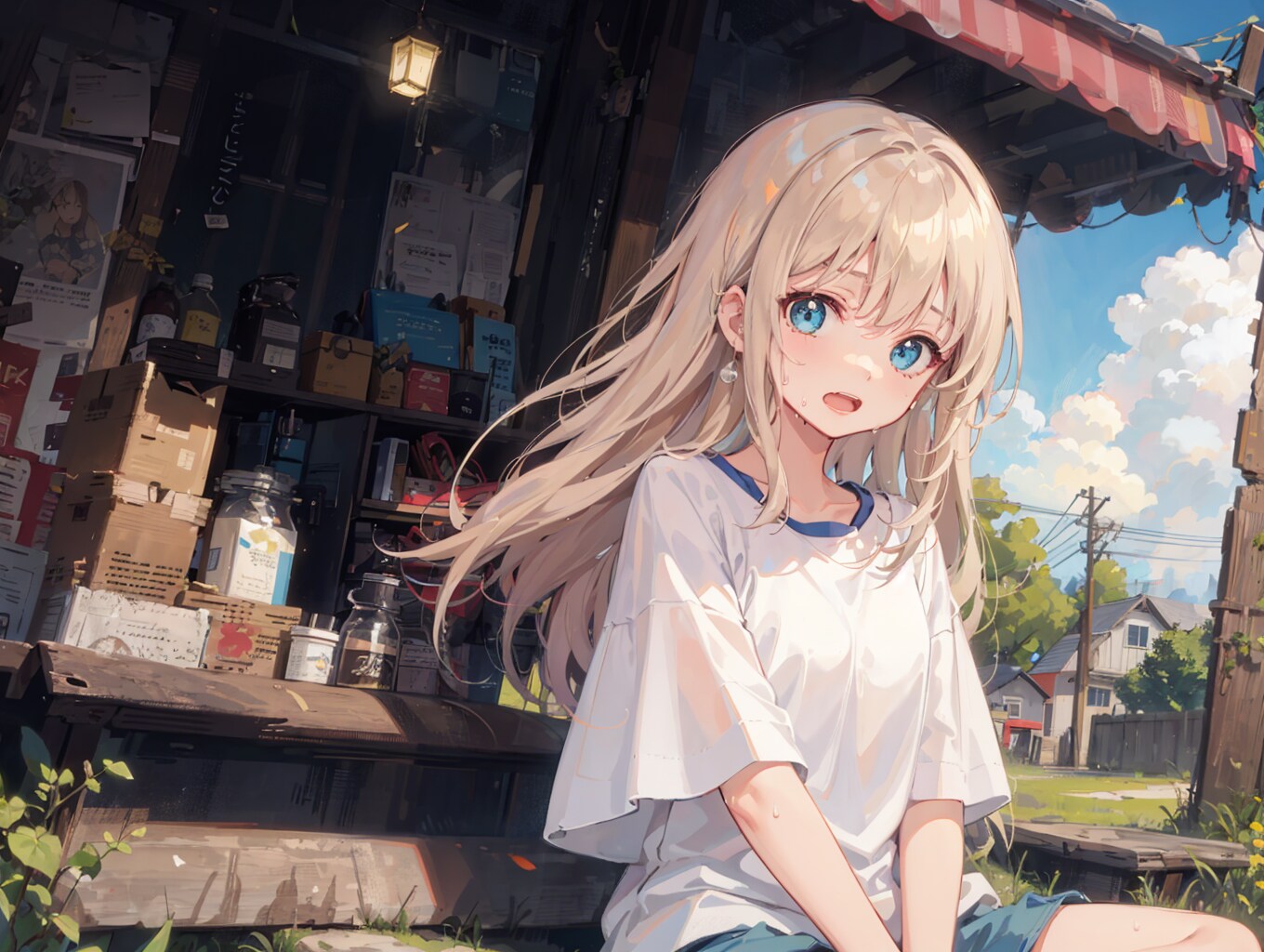 暑いねー