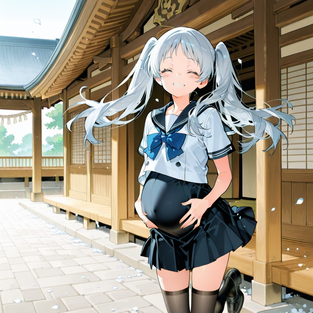 安産祈願だよーん!