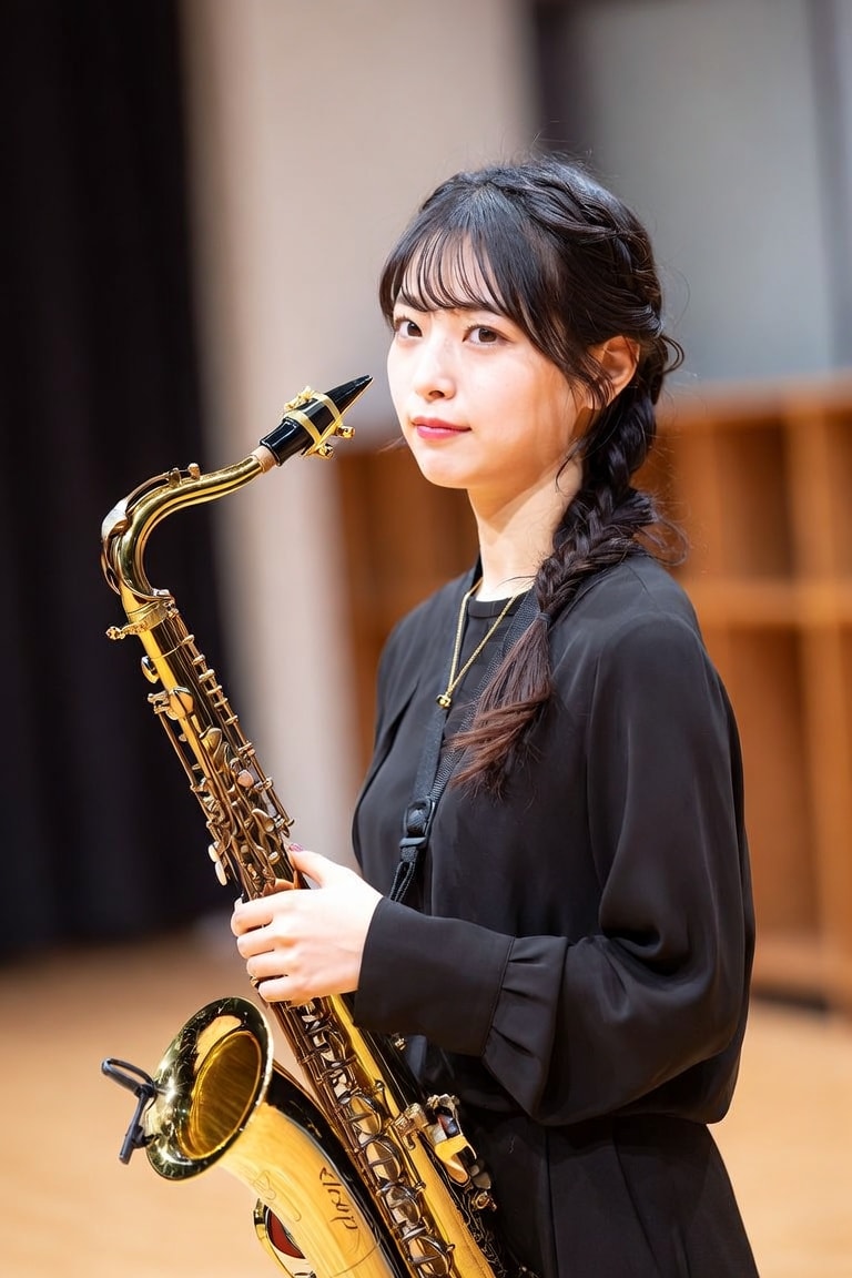 サックス プロ奏者 日本人女性24歳【楽器シリーズ②】