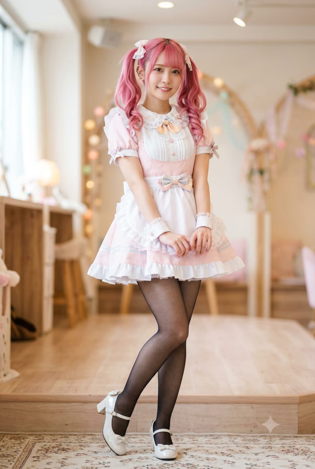 メイド服パンスト
