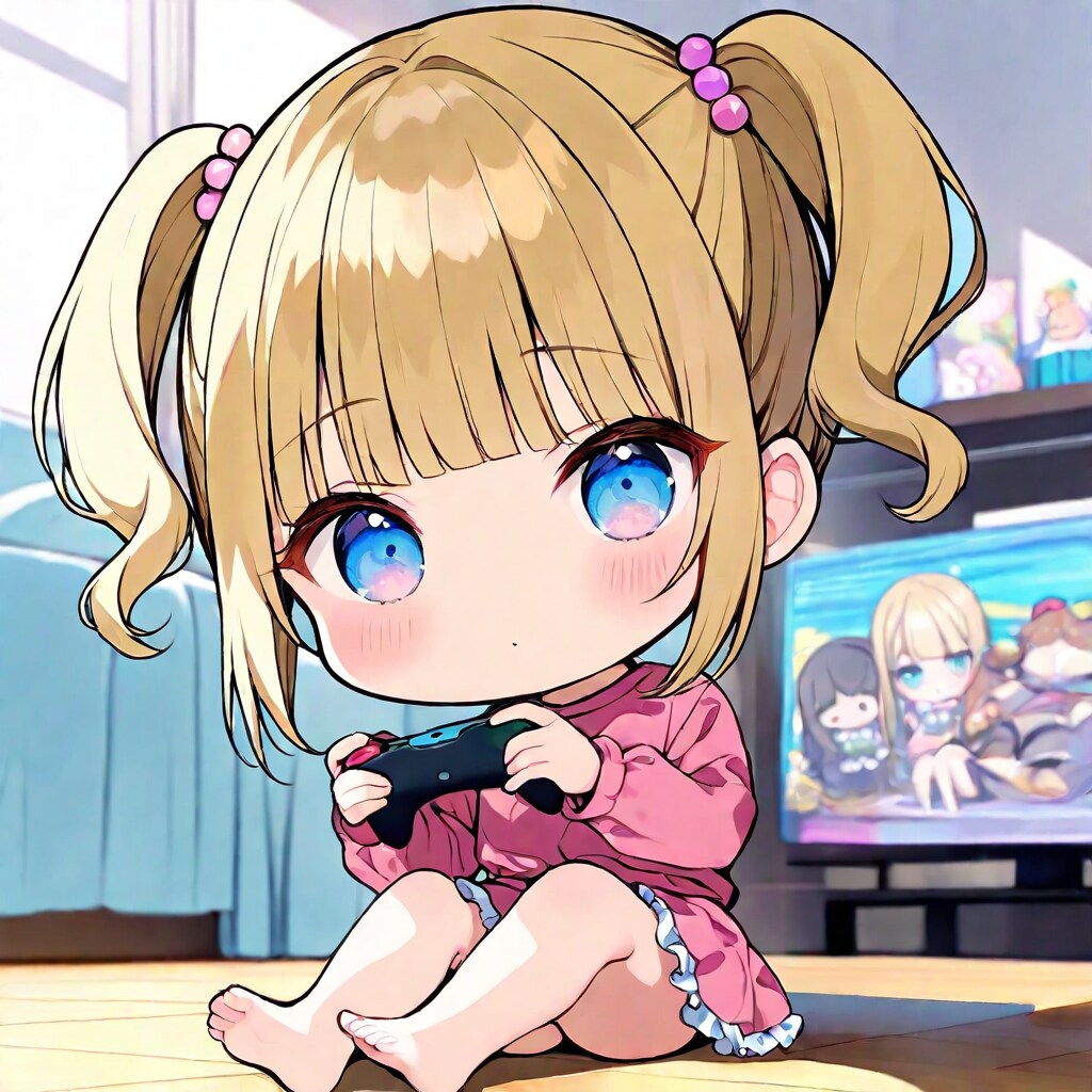 ゲーム中だよー | の人気AIイラスト・グラビア