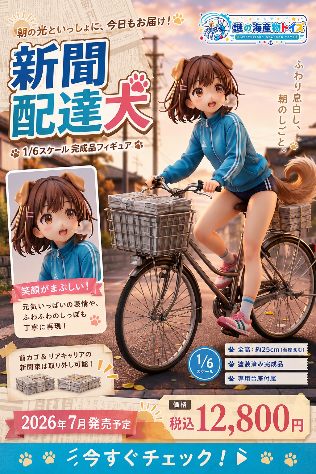 ７月１４日はしんぶん配達の日