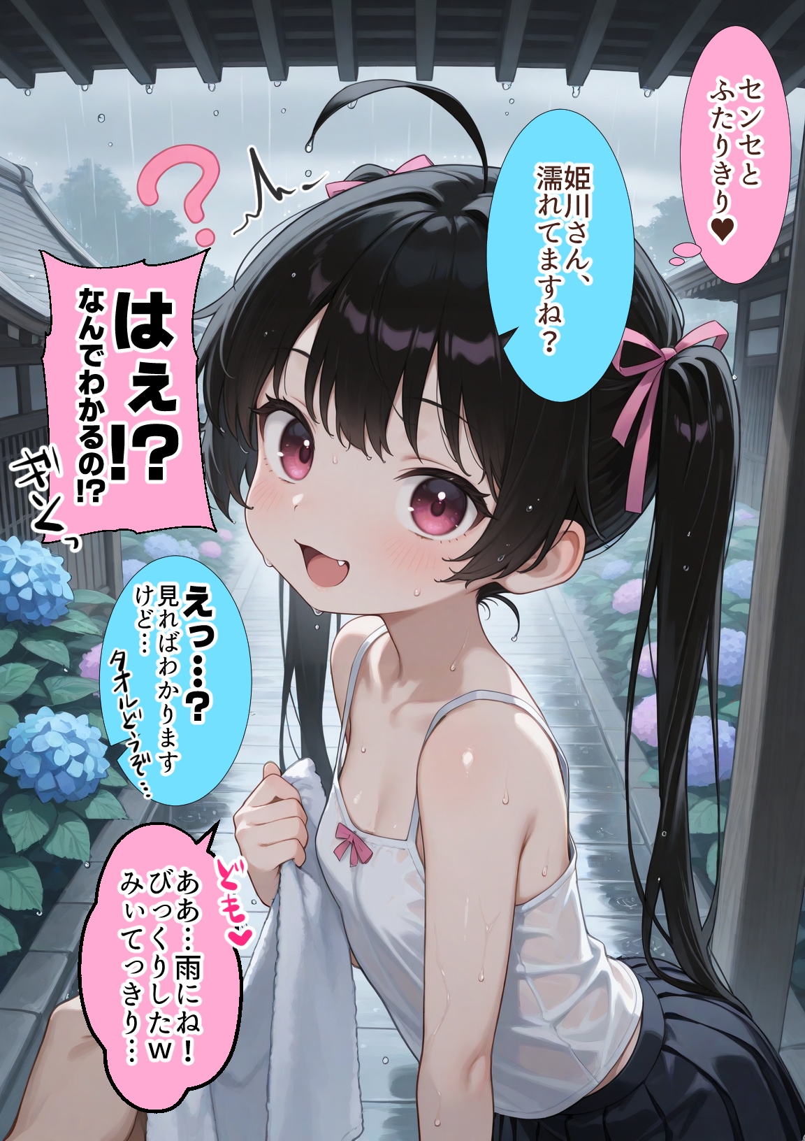 濡れてる？💗
