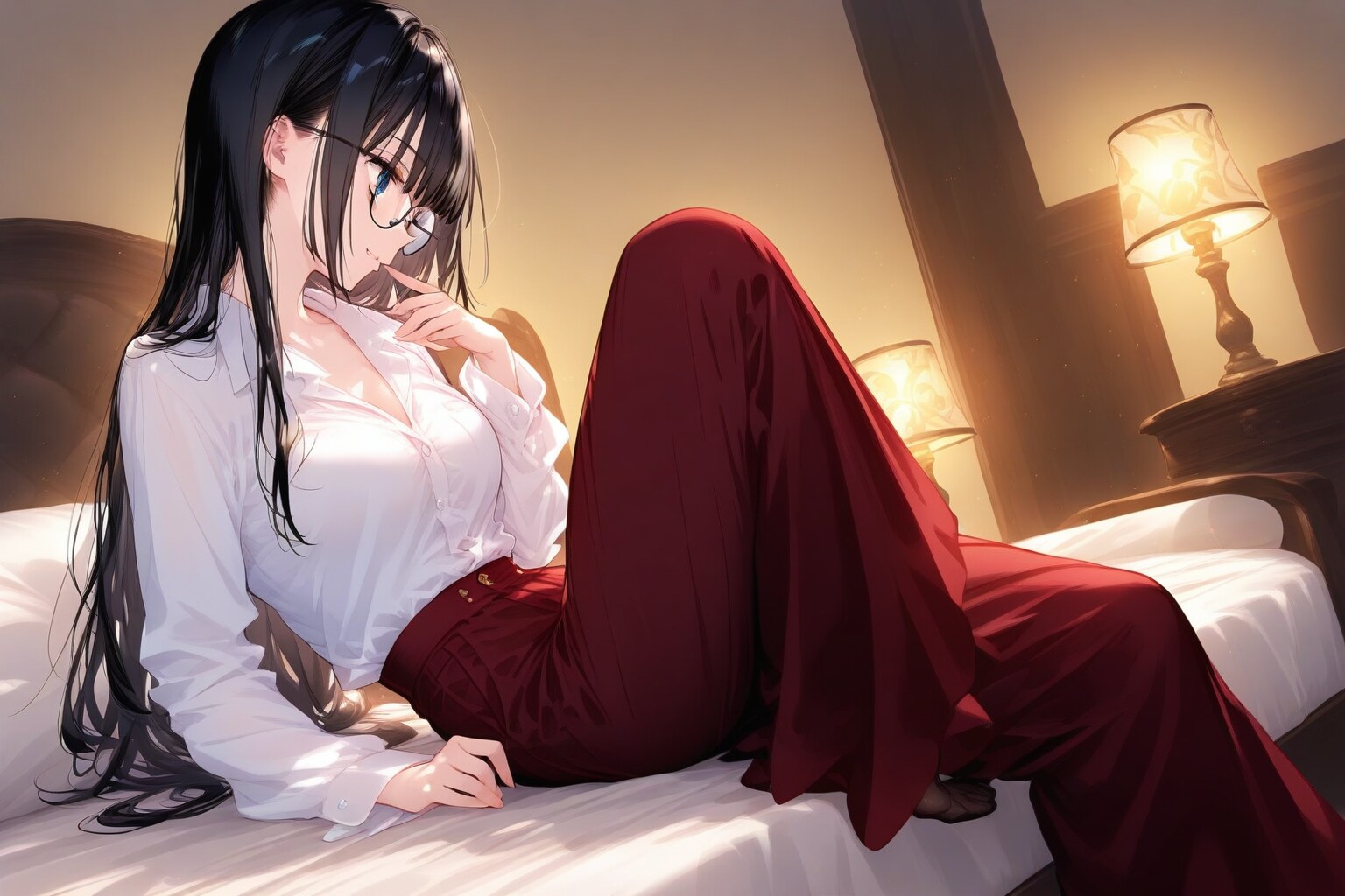 ロングスカートの誘惑 | の人気AIイラスト・グラビア