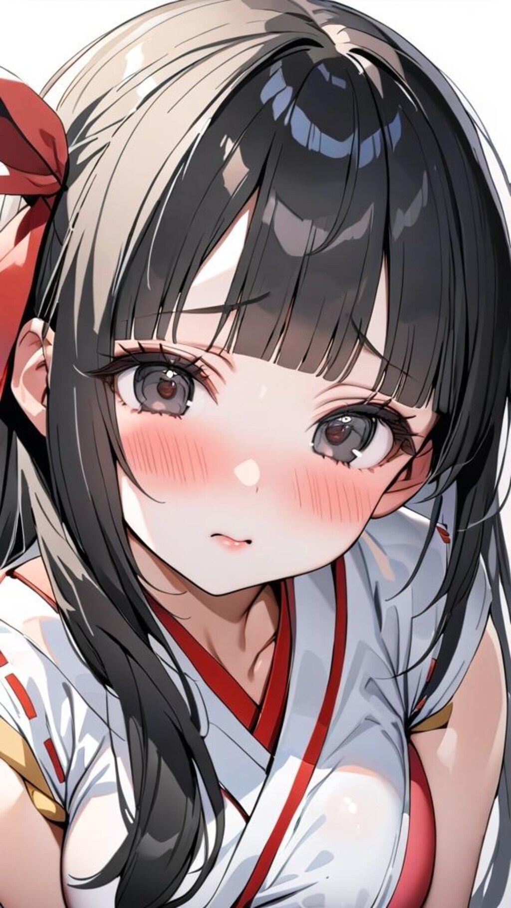 困惑の巫女さん