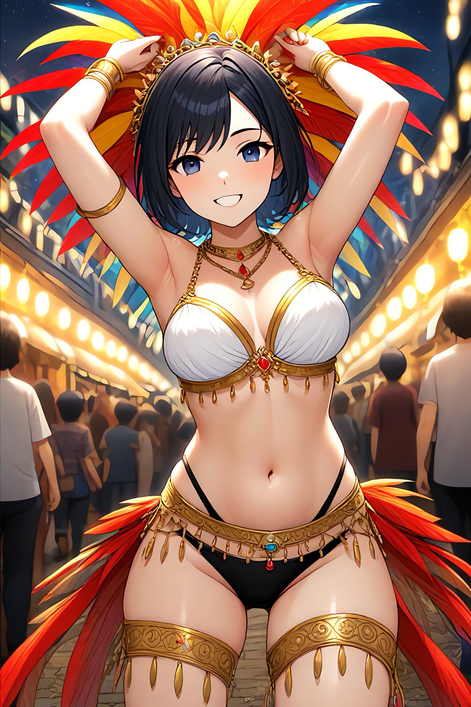 サンバガール | の人気AIイラスト・グラビア