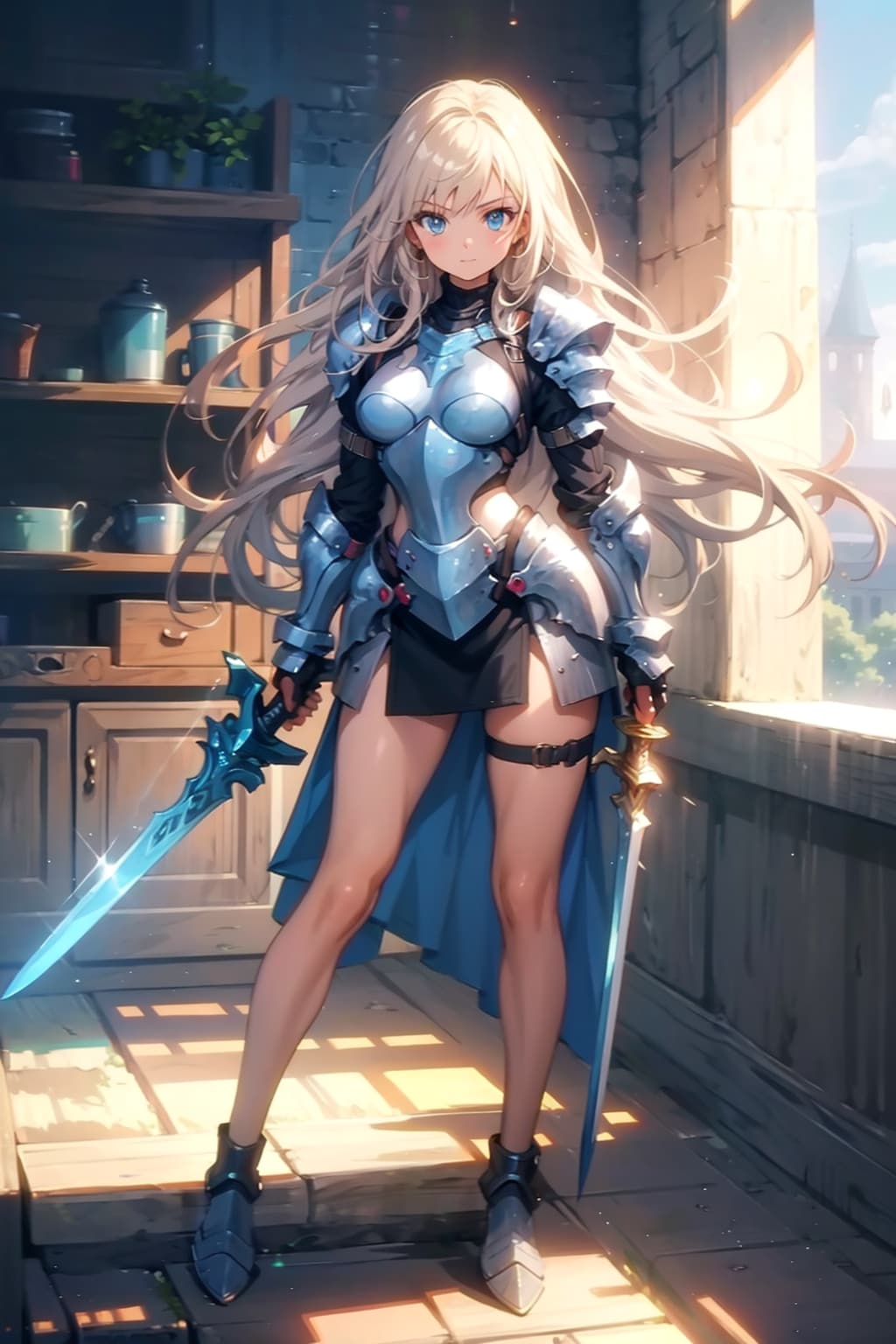 美少女騎士 | の人気AIイラスト・グラビア