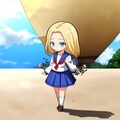 中村莉桜のファンタジー空想！学生服のちびキャラが魅せる冒険 7枚目