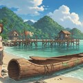 原始の港 2枚目