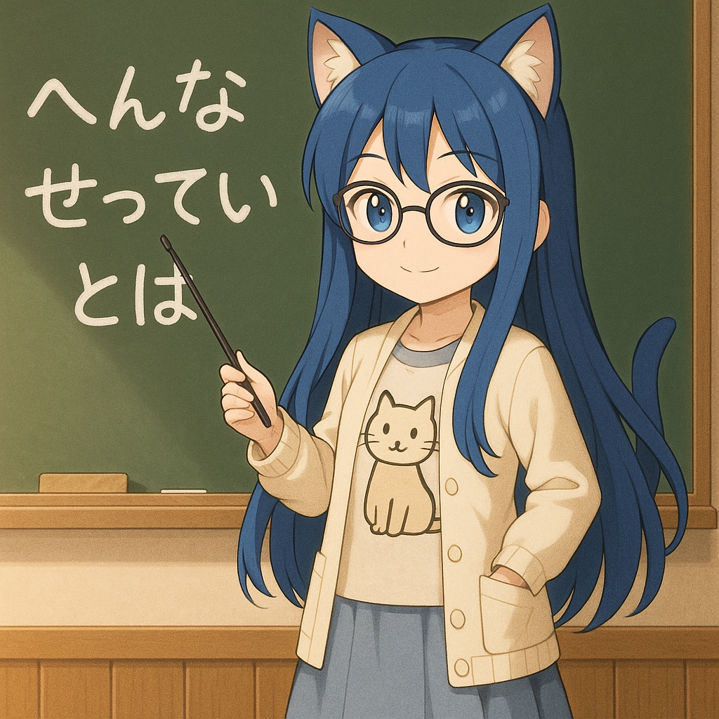 おしえて！へんなせってい