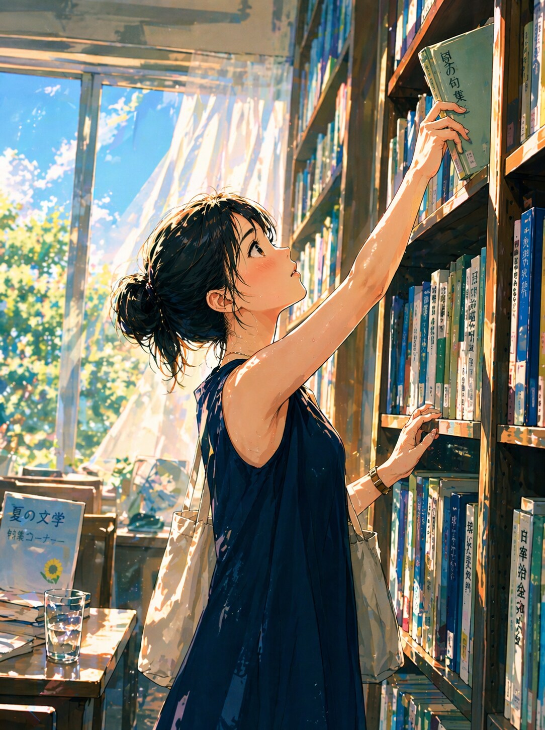 本が好き！ | の人気AIイラスト・グラビア