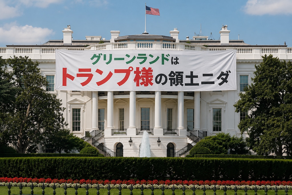 グリーンランドはトランプ様の領土ニダ