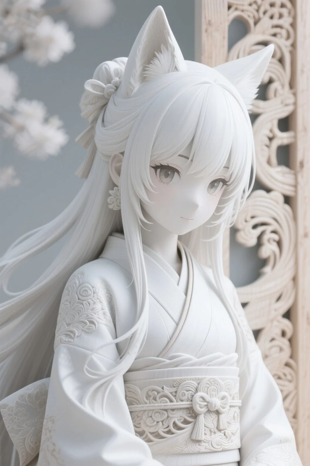 木彫りの御神体様