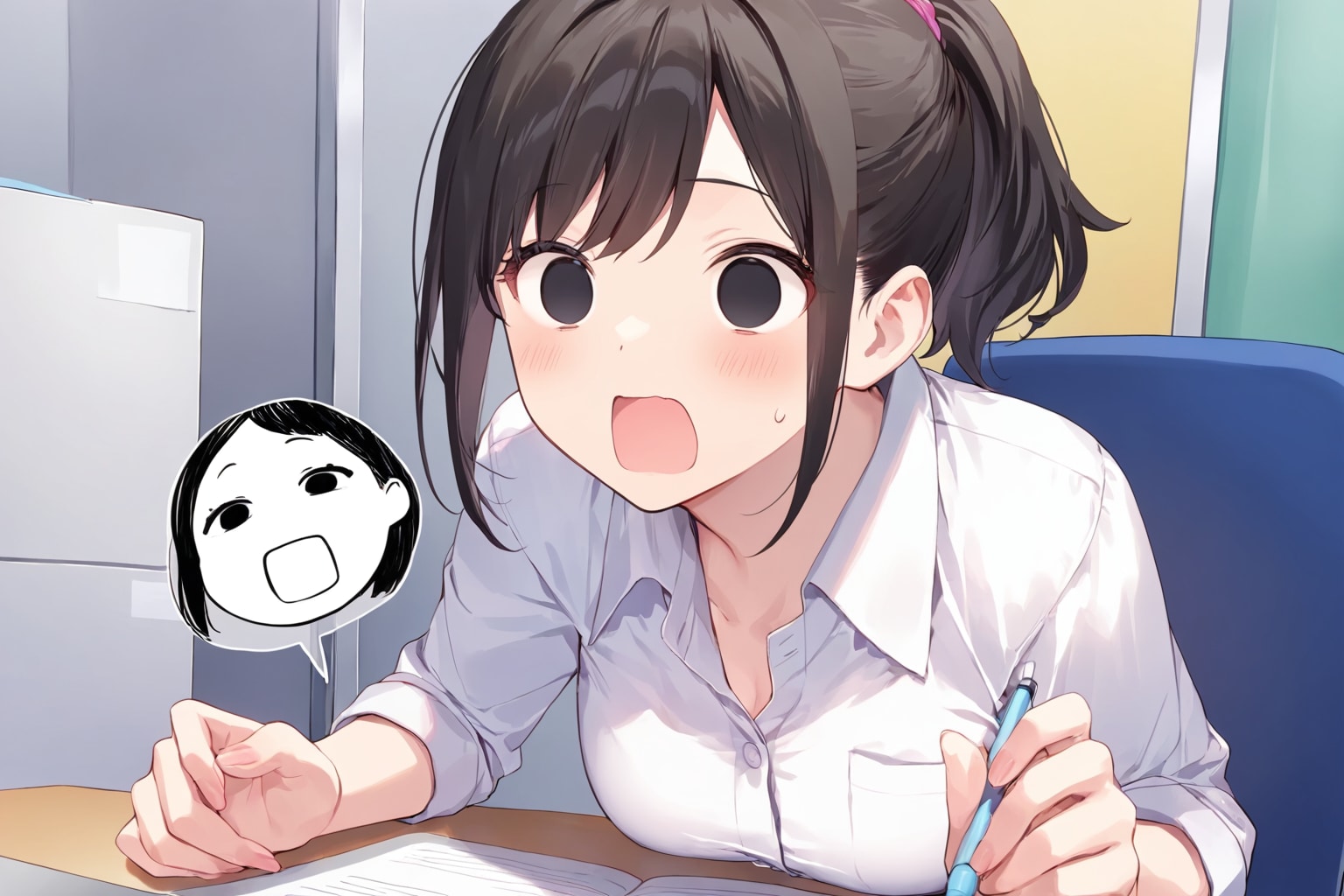 なにその顔 | の人気AIイラスト・グラビア