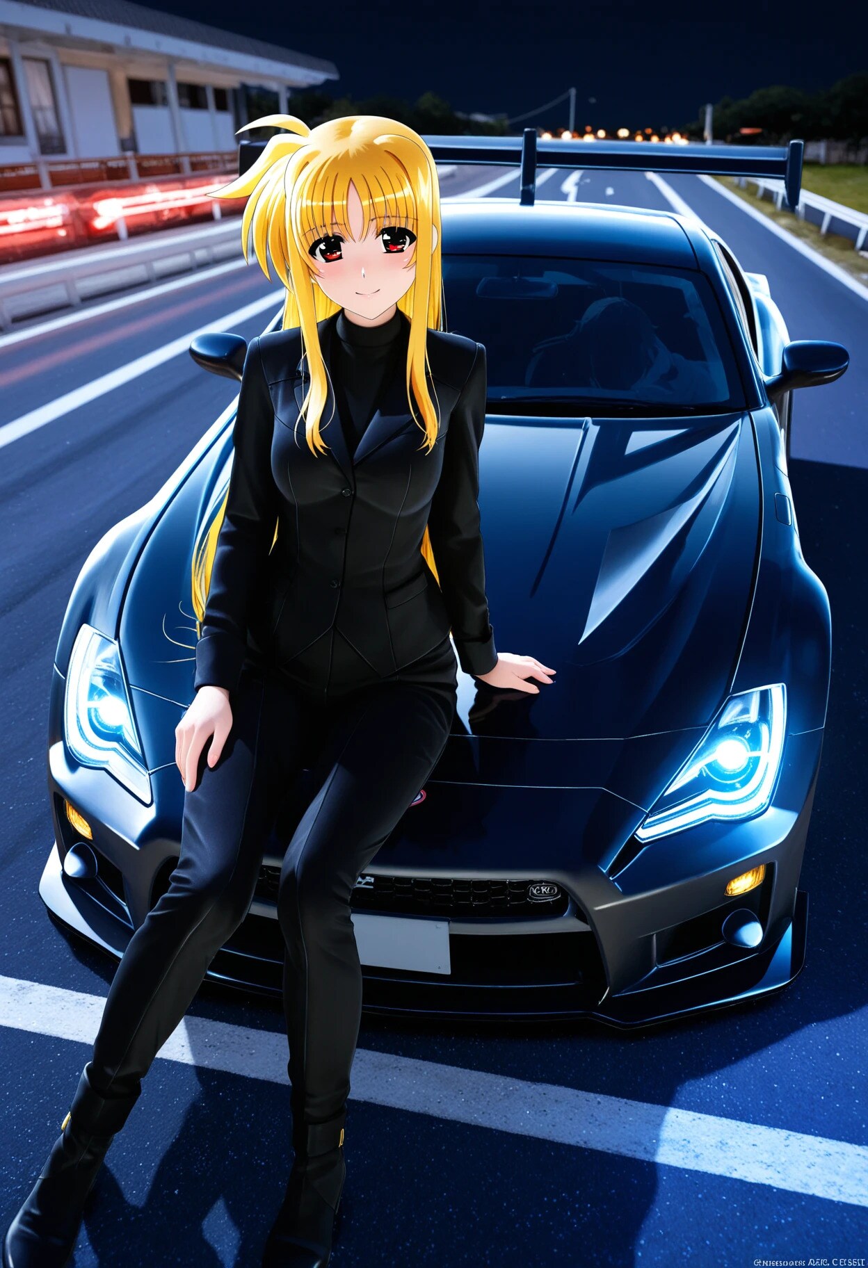 フェイトとR35GT-R
