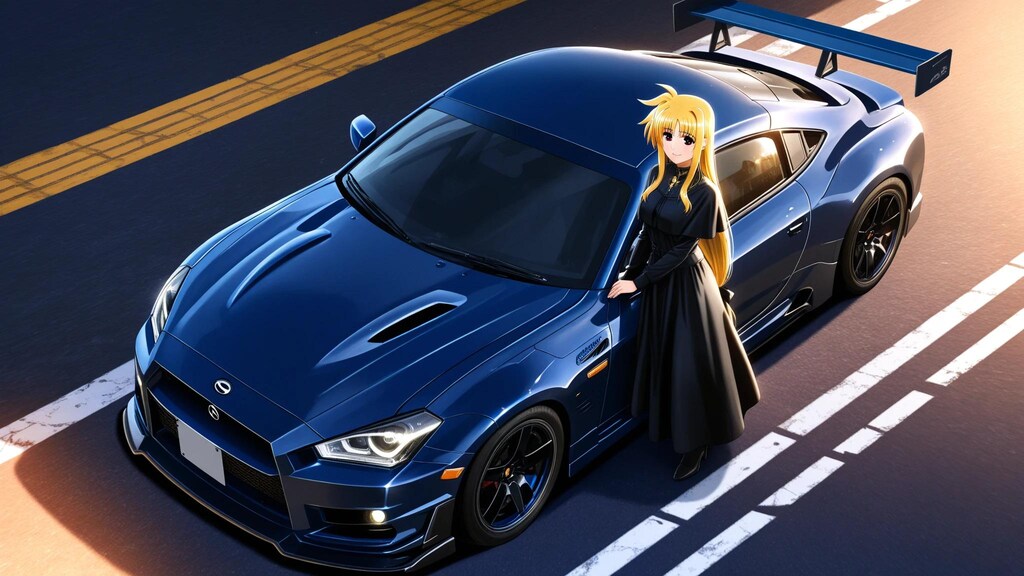 フェイトとR35GT-R