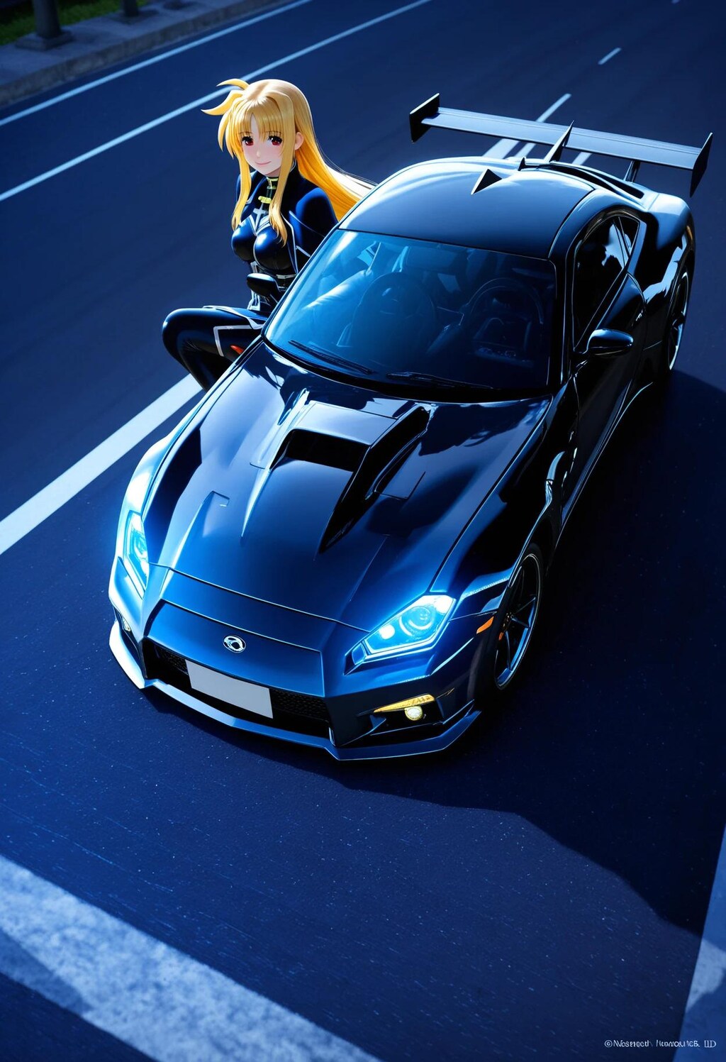 フェイトとR35GT-R
