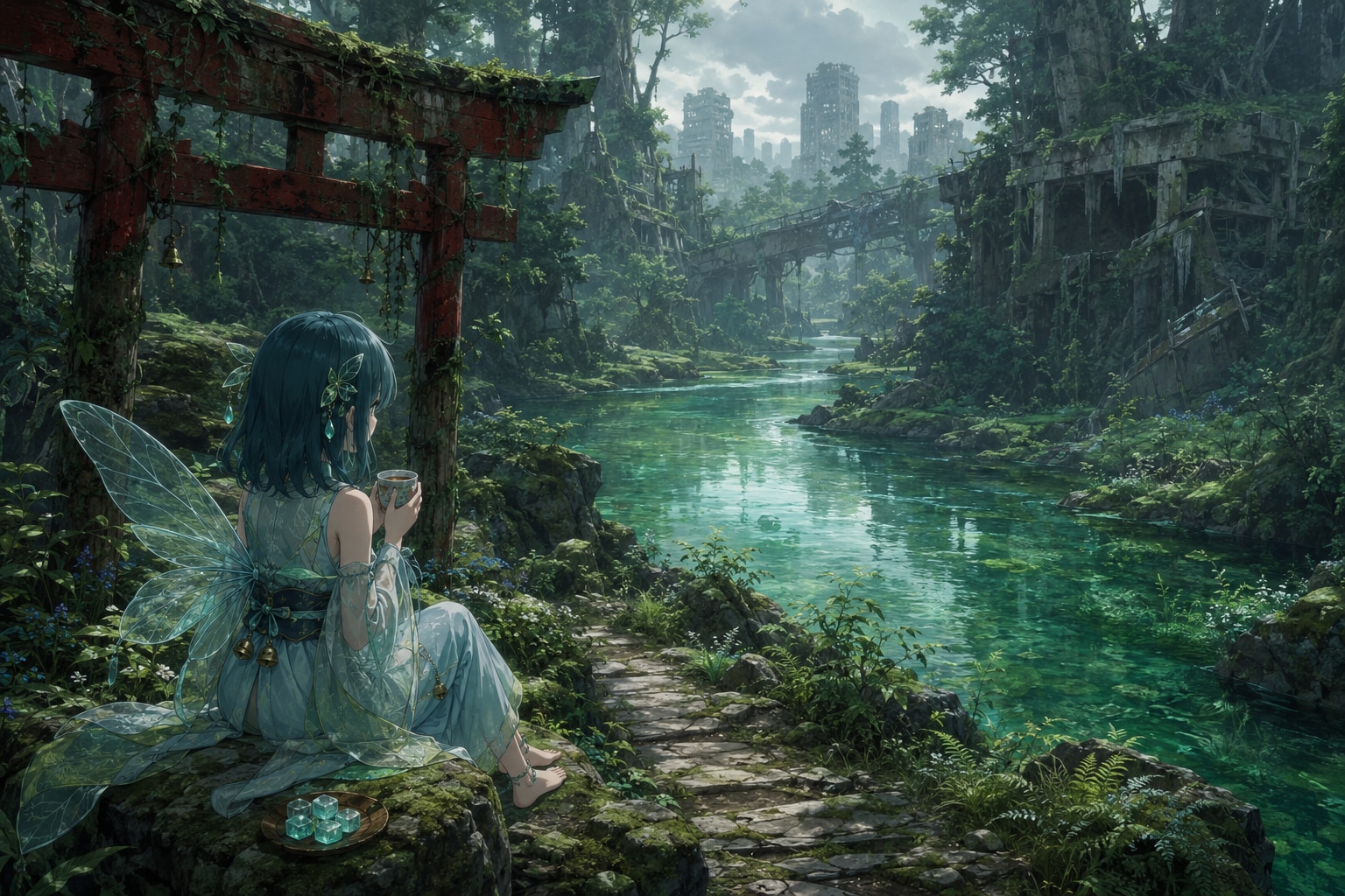 最後のせせらぎ
