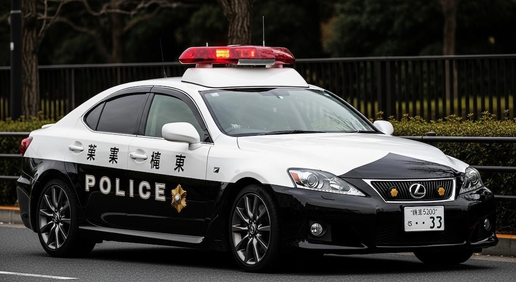 LEXUSセダンパトロールカー