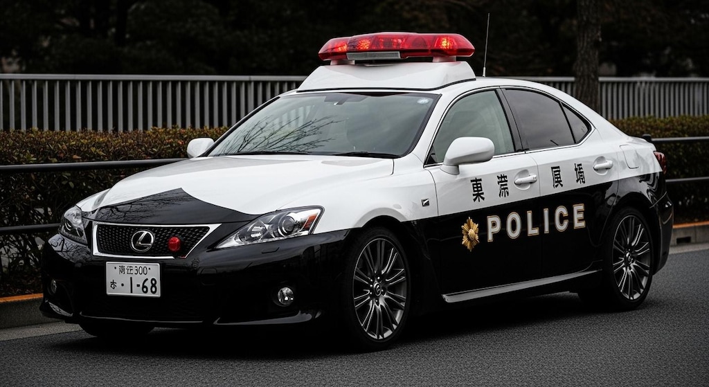 LEXUSセダンパトロールカー
