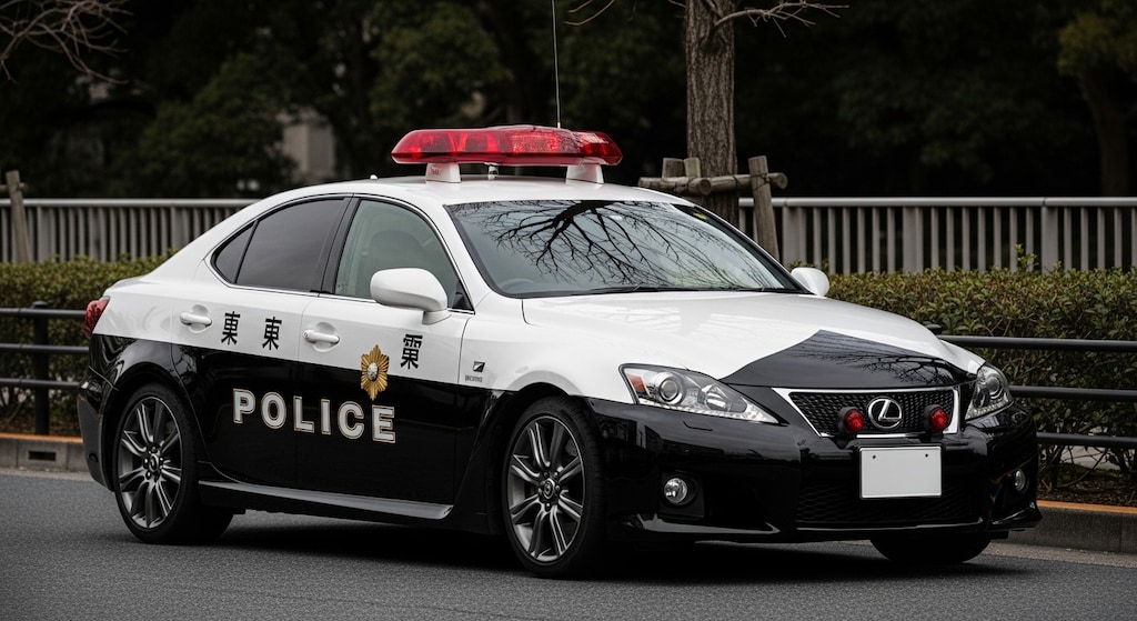 LEXUSセダンパトロールカー