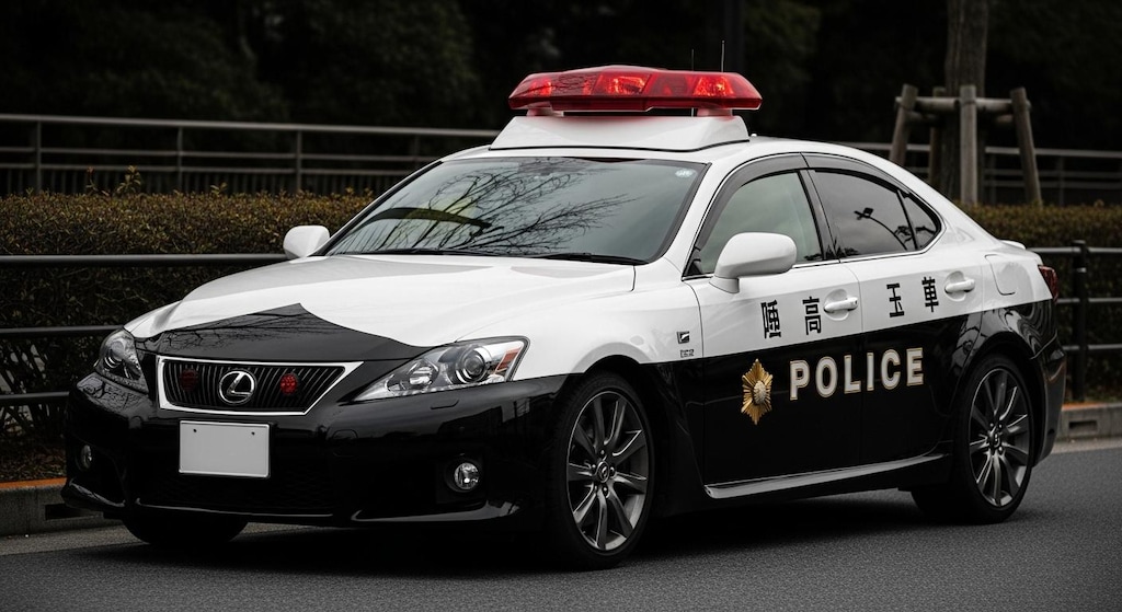LEXUSセダンパトロールカー