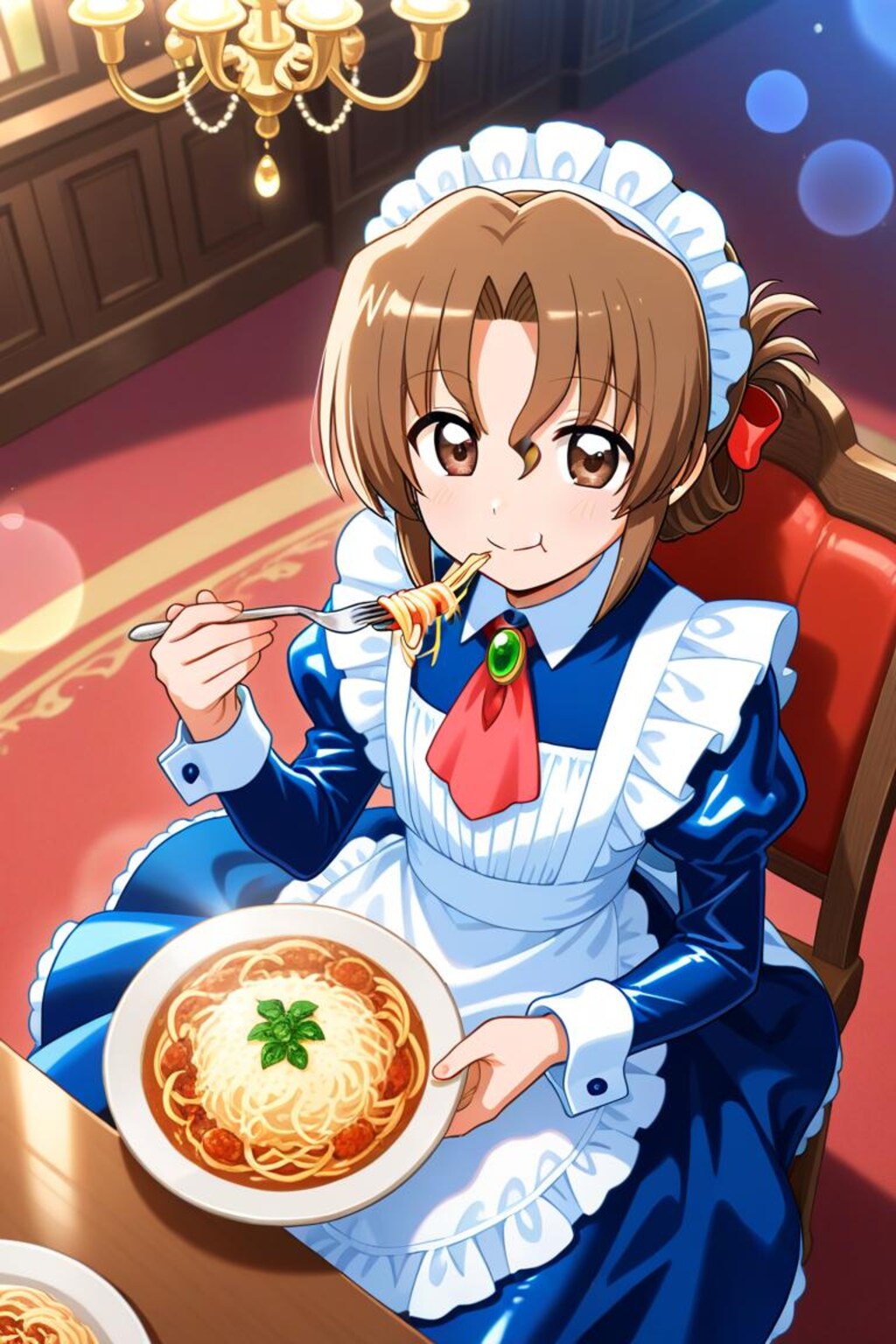 ハヤテのごとく　マリア　食事