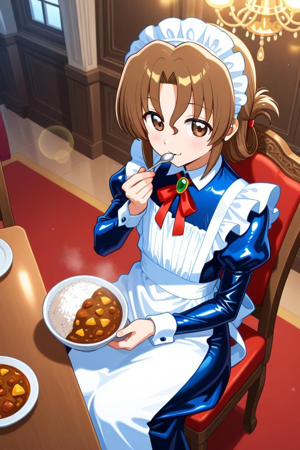 ハヤテのごとく　マリア　食事