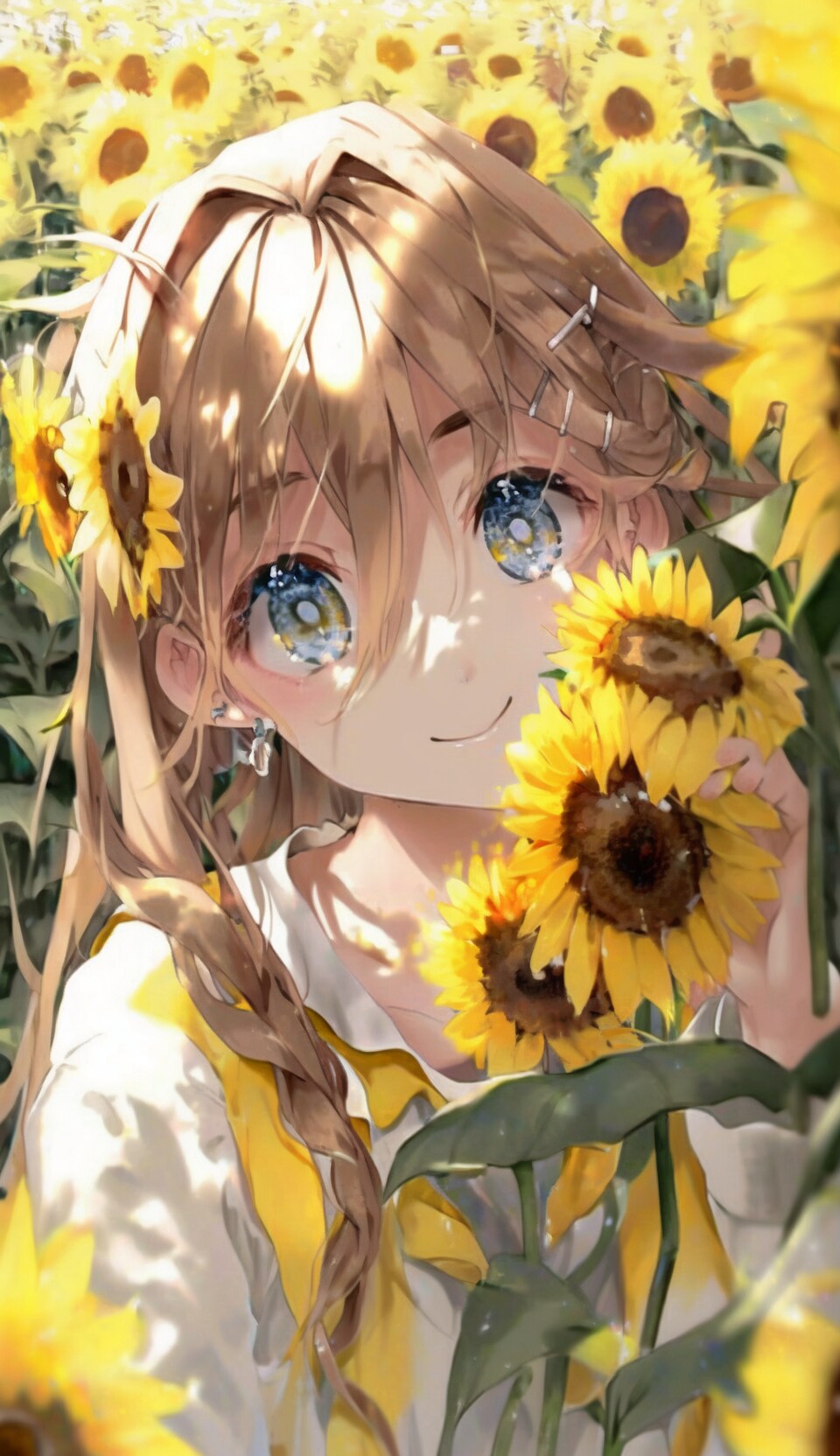 レスランドを歩く①　ひまわり畑