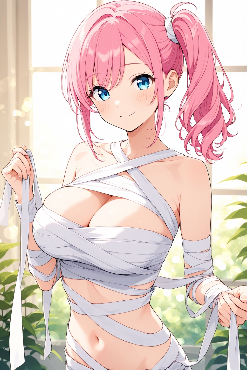 包帯を巻く