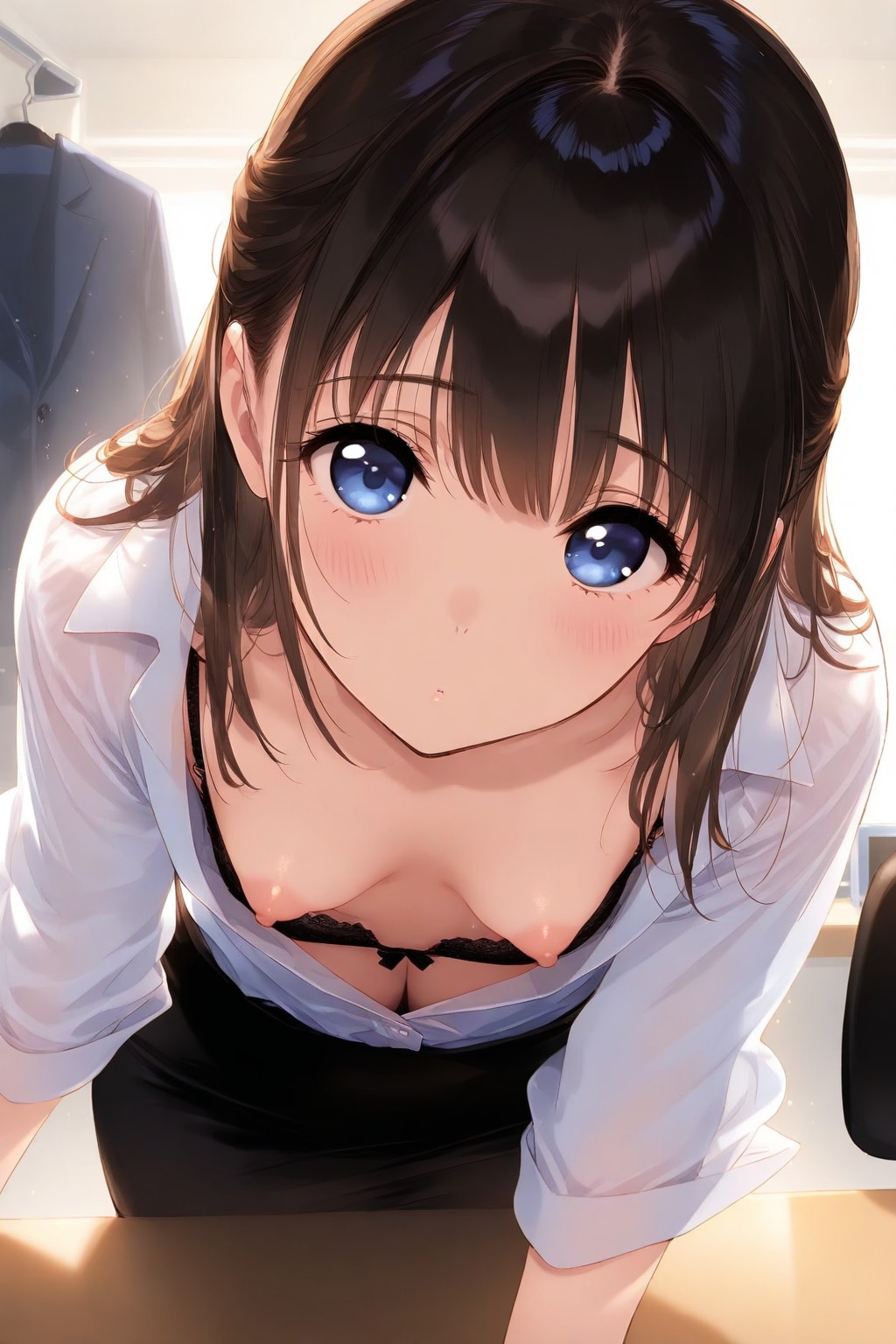 お許しください