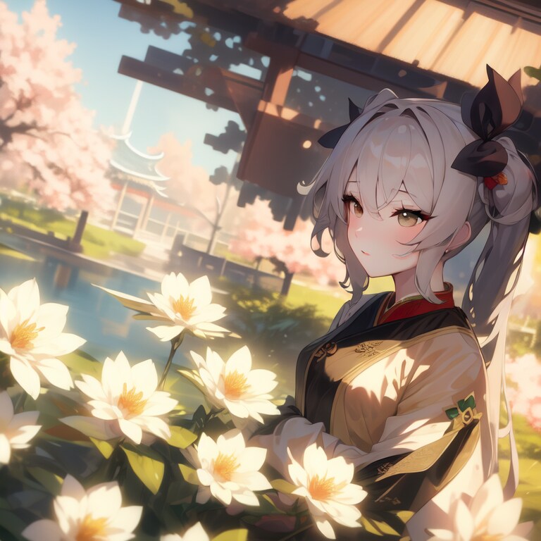 白い花