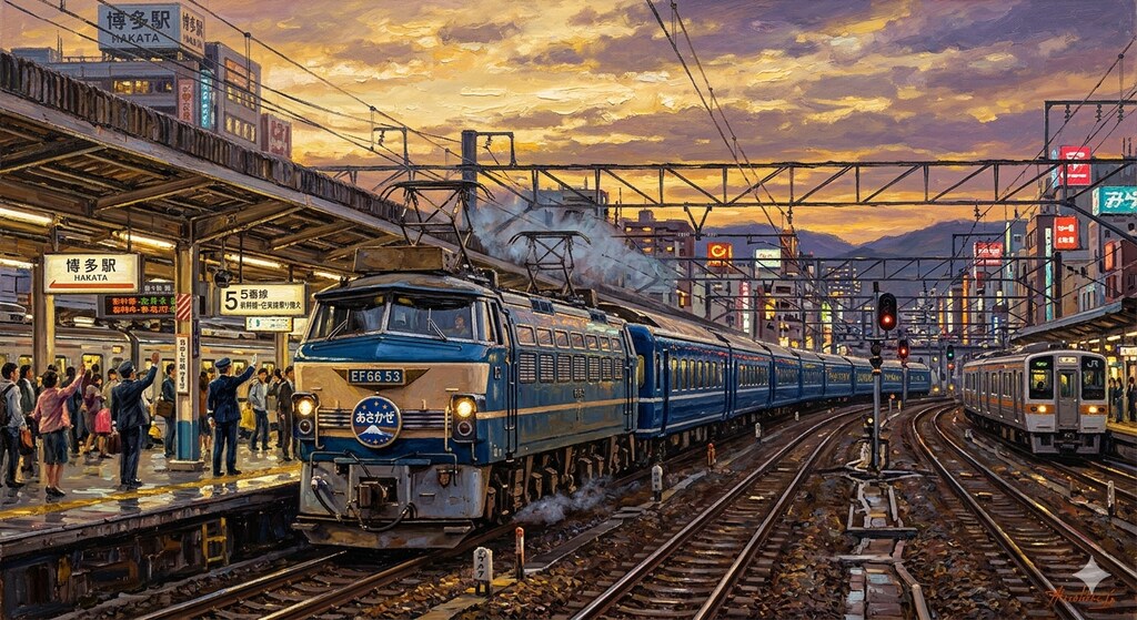 明日の今頃は 僕は汽車の中