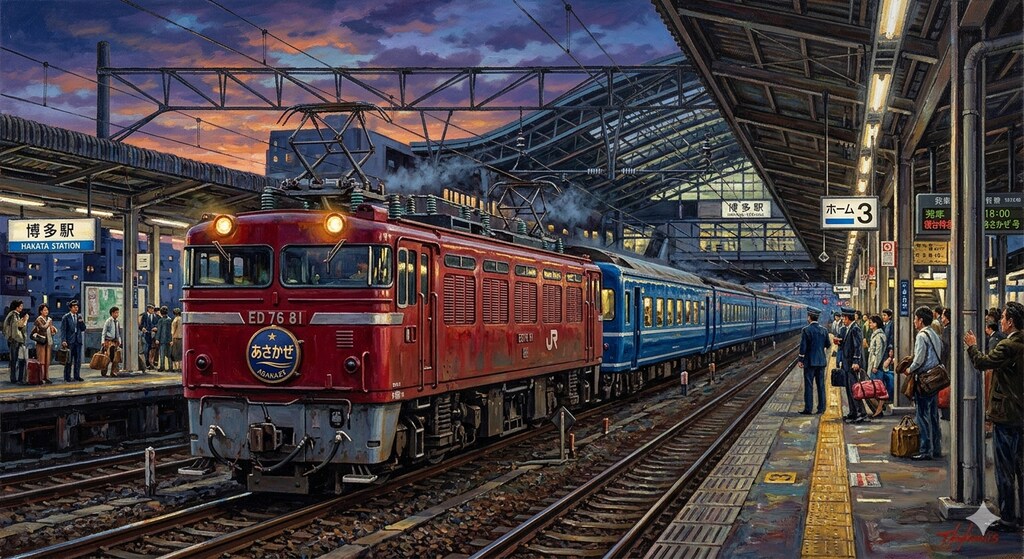 明日の今頃は 僕は汽車の中