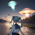 UFO来襲　１ 5枚目