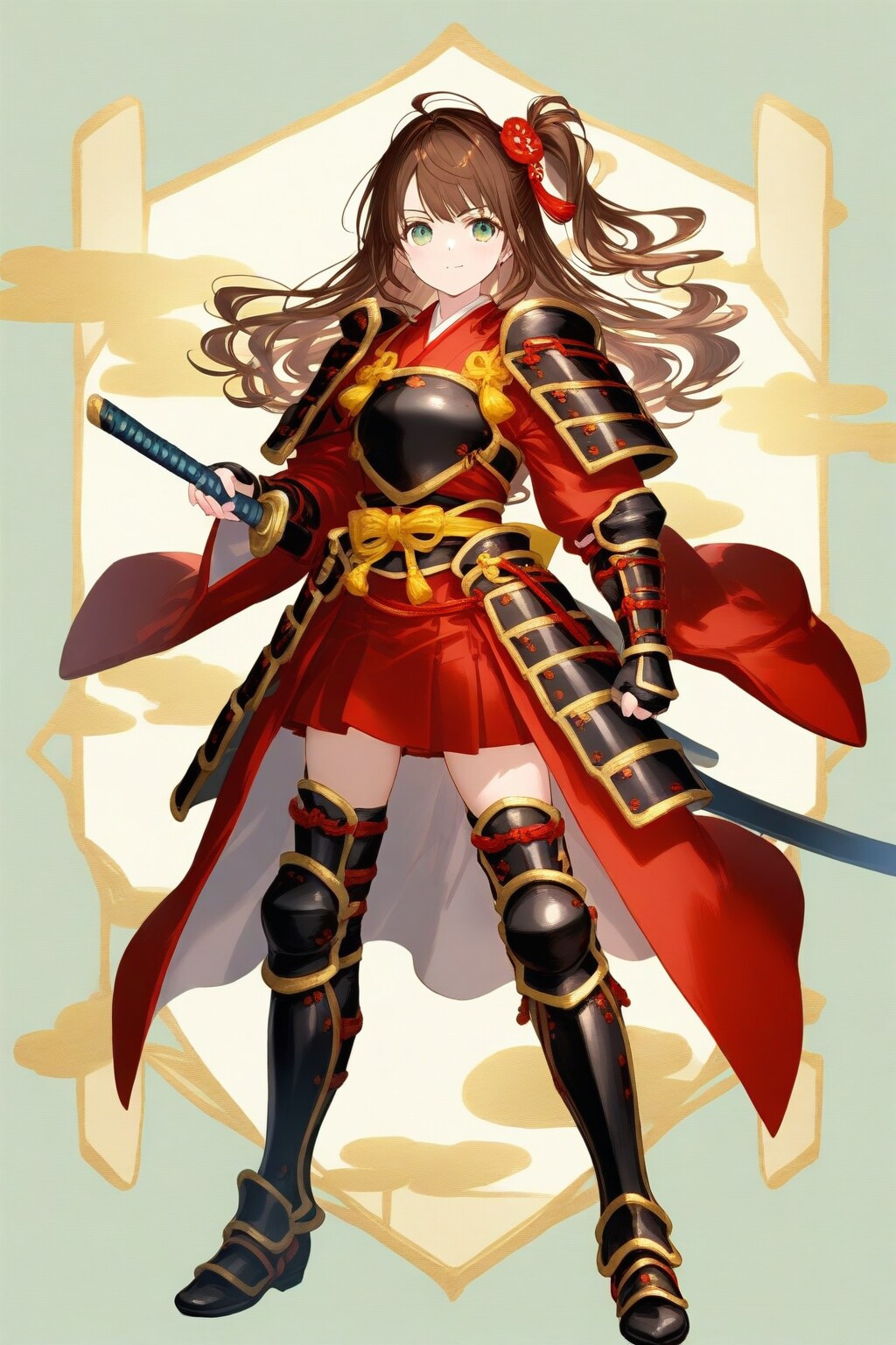 戦国乙女　桜川あかり | の人気AIイラスト・グラビア