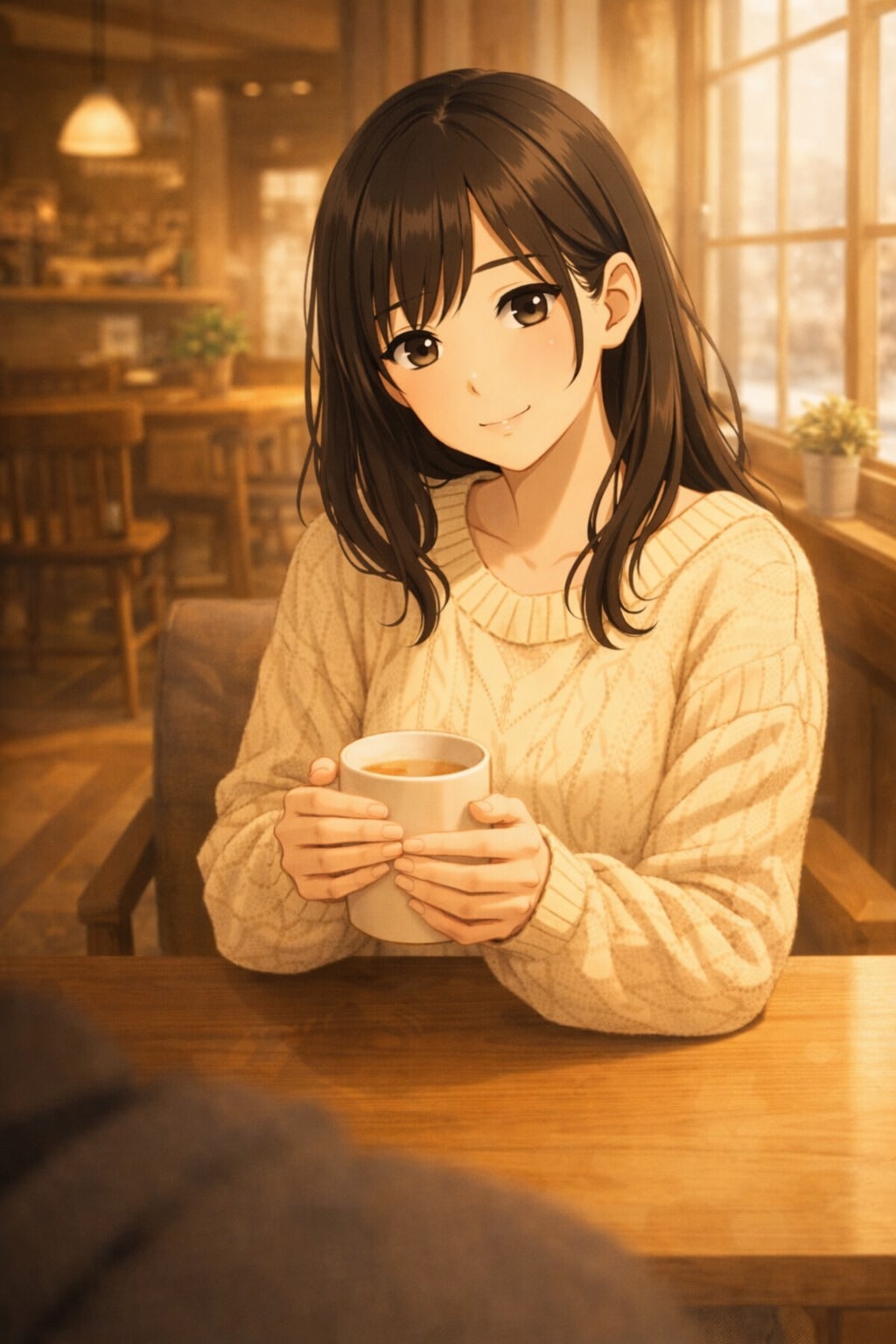 手をつないで、冬の灯りの中へ