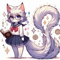 猫又、異世界で魔法の勉強をする 2枚目