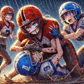 🏈泥まみれの女子アメフト 117 7枚目