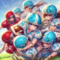🏈泥まみれの女子アメフト 117 5枚目