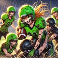 🏈泥まみれの女子アメフト 117 9枚目