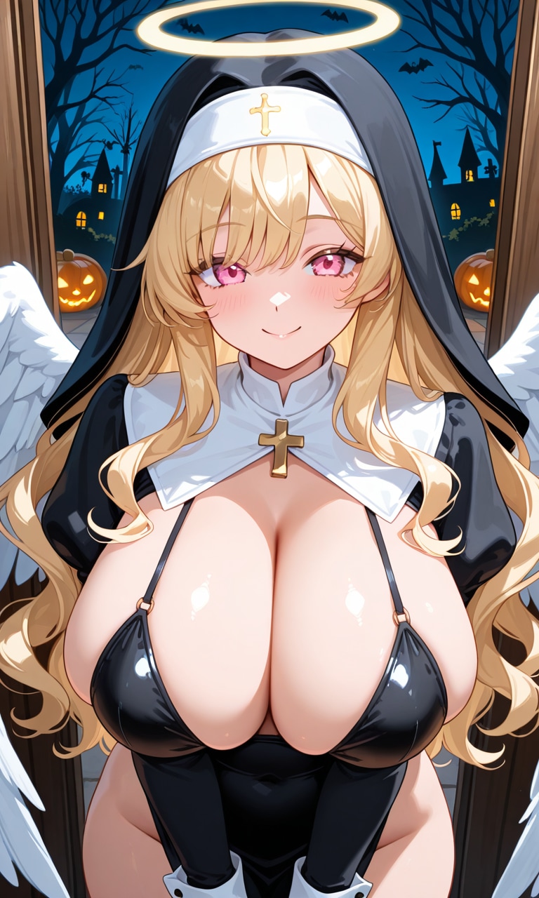 性愛の天使　ハロウィン | の人気AIイラスト・グラビア