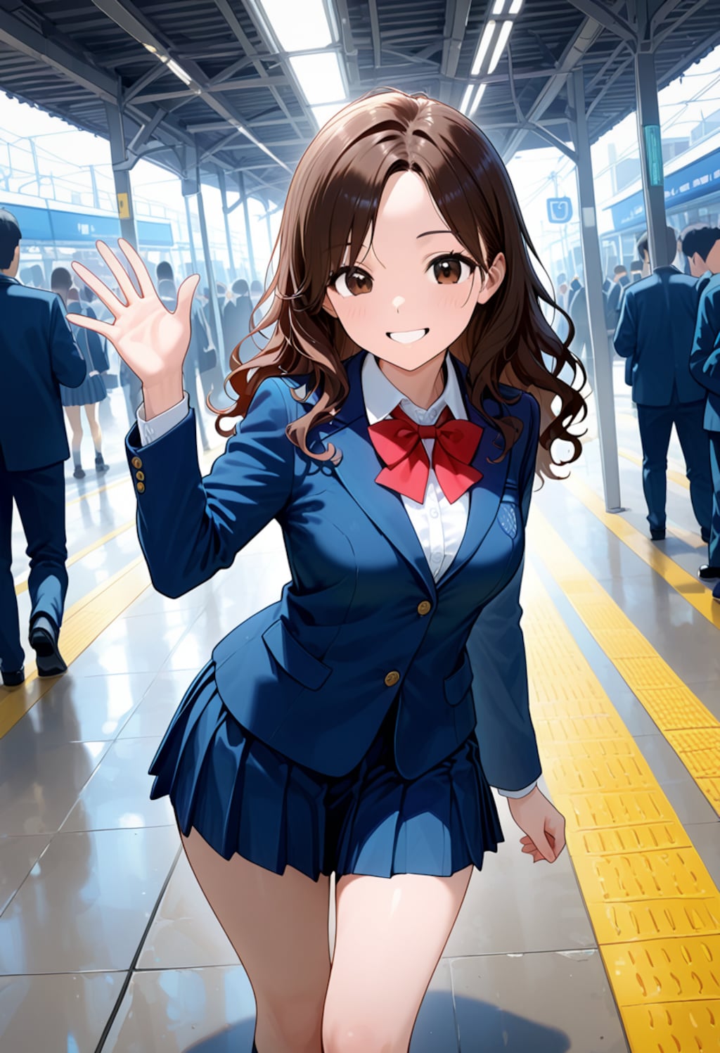 笑顔の破壊力は抜群だ！
