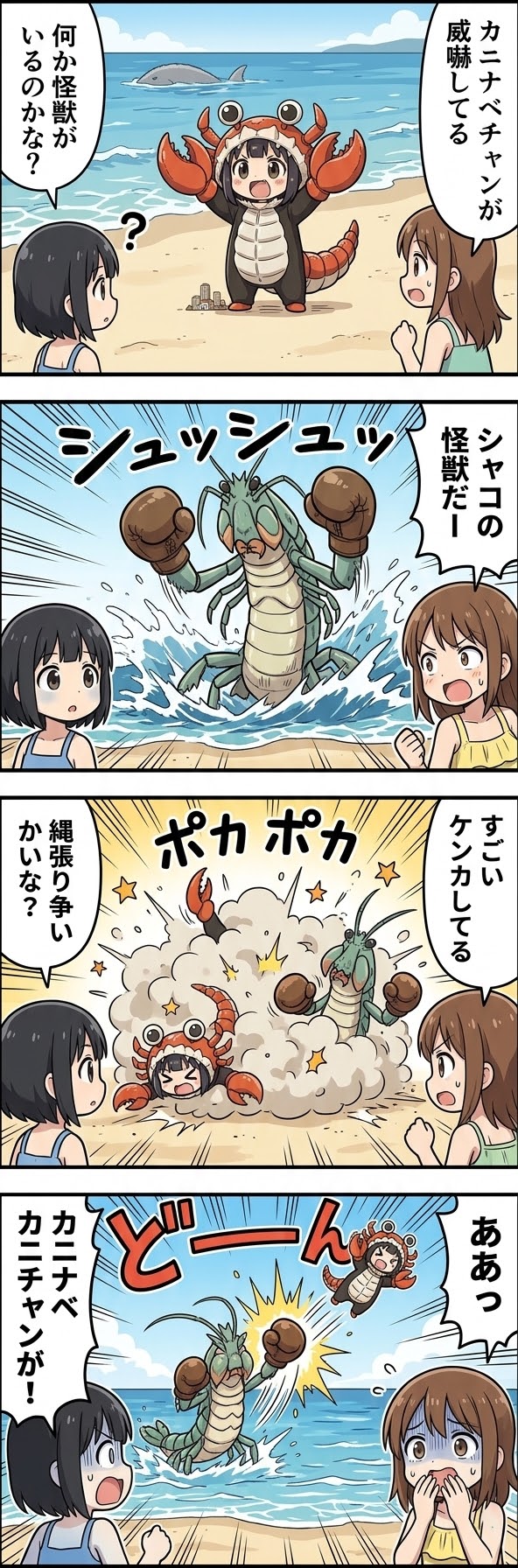 【39】強敵出現！カニナベチャン | の人気AIイラスト・グラビア