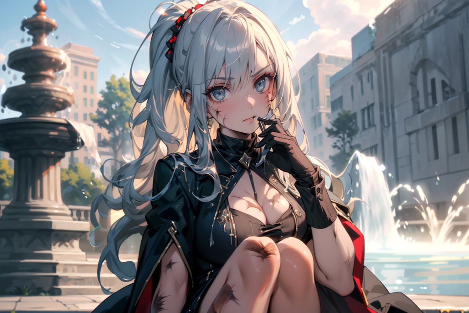 姐さんはご立腹です