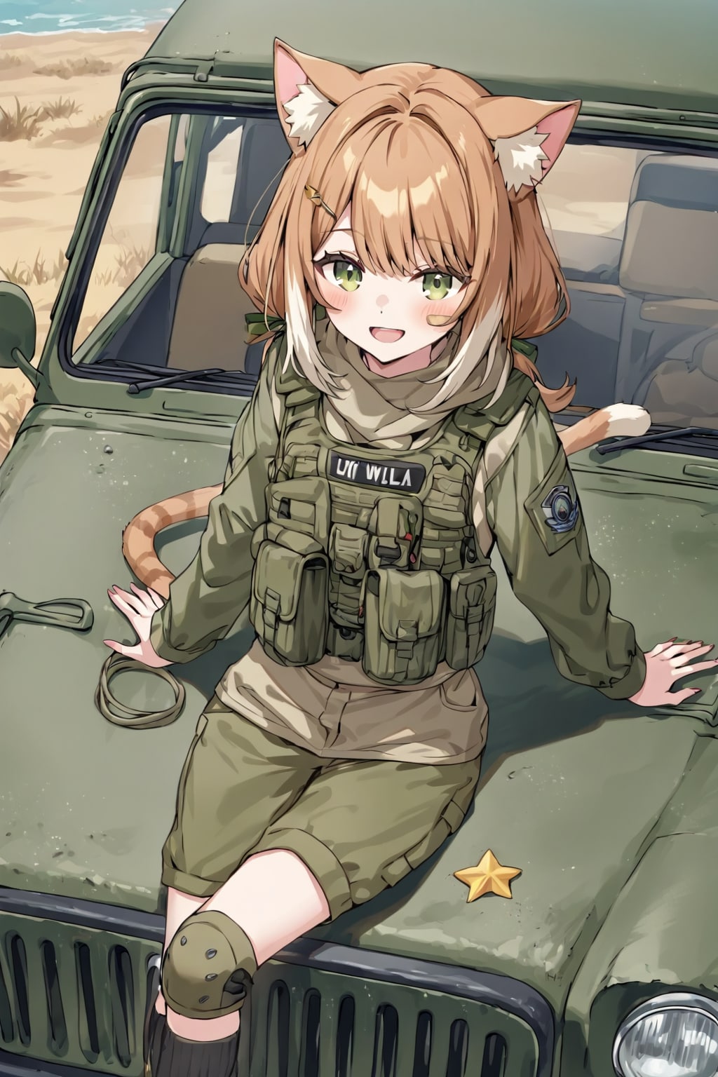 従軍猫娘