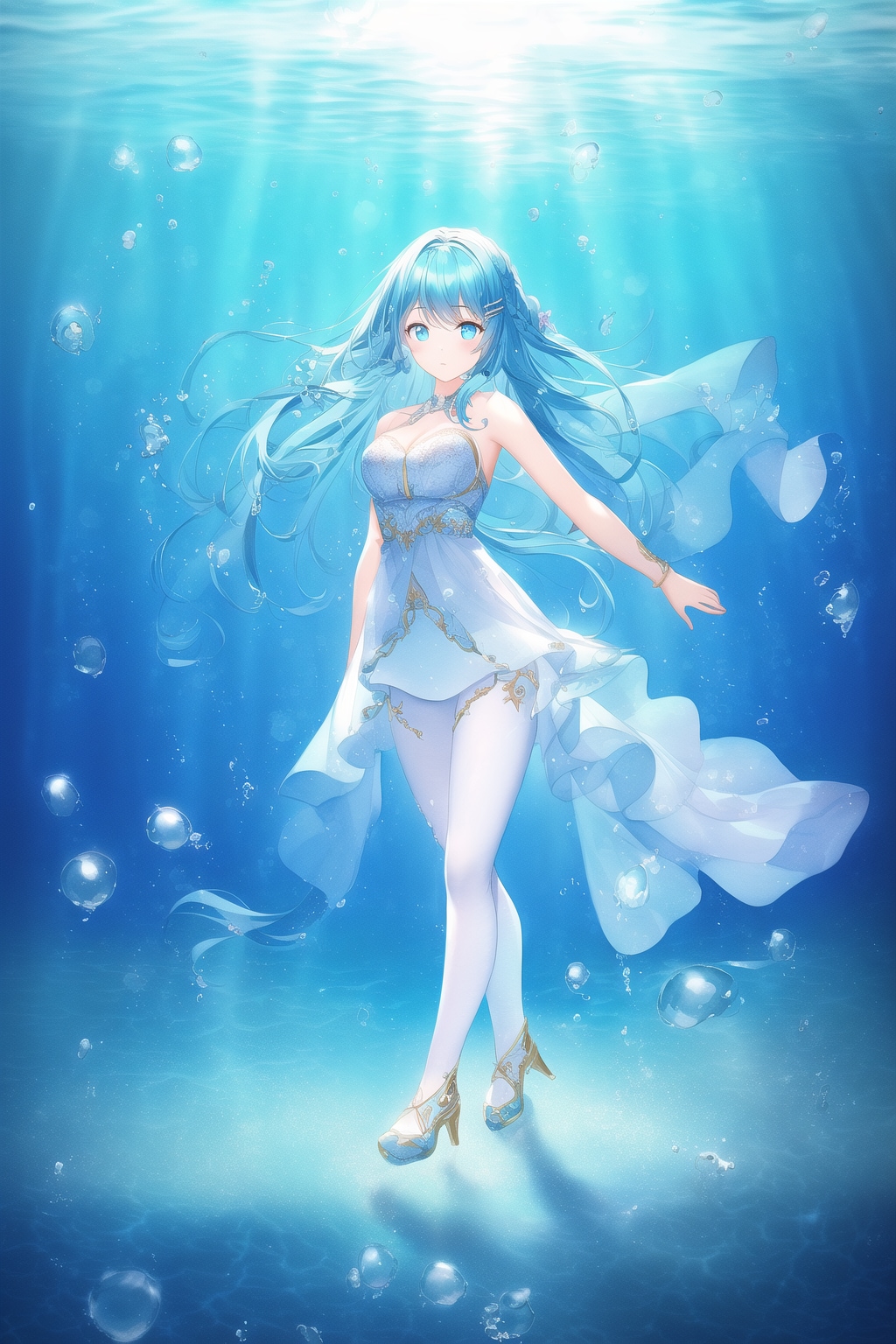 水属性の女の子