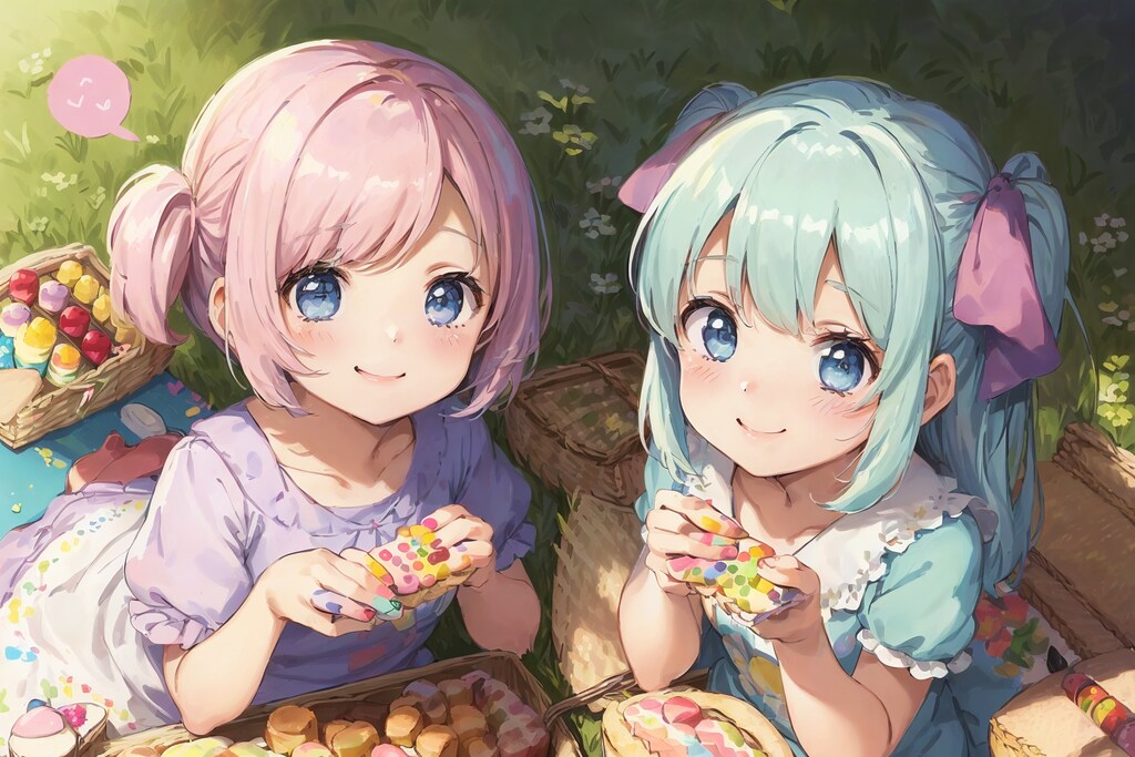いっしょに食べよ♪