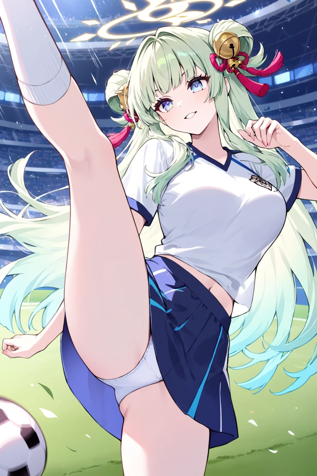 サッカー少女