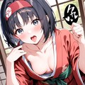 はだけた着物　0311 5枚目
